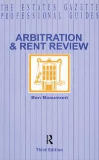 bokomslag Arbitration and Rent Review