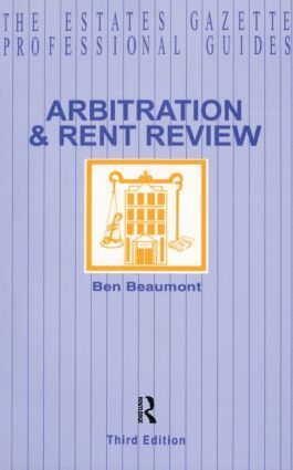 bokomslag Arbitration and Rent Review