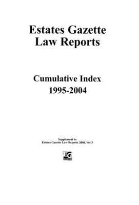 EGLR 2004 Cumulative Index