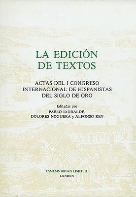 La Edicion de Textos 1