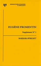 bokomslag Eugene Fromentin: 8