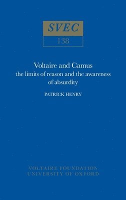 Patrick Henry - Voltaire and Camus, Häftad