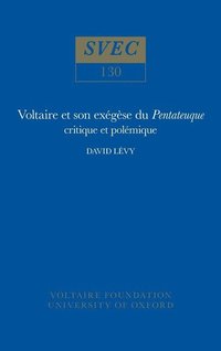 bokomslag Voltaire et son exégèse du Pentateuque