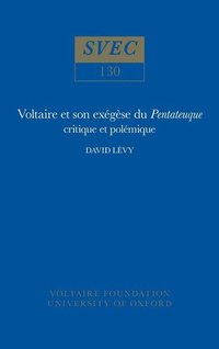 bokomslag Voltaire et son exegese du Pentateuque