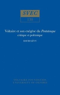 bokomslag Voltaire et son exgse du Pentateuque