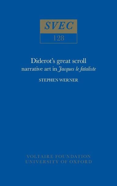 Stephen Werner - Diderot's Great Scroll, Häftad