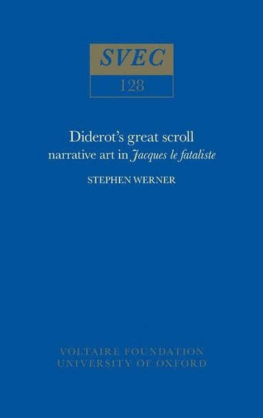 bokomslag Diderot's Great Scroll