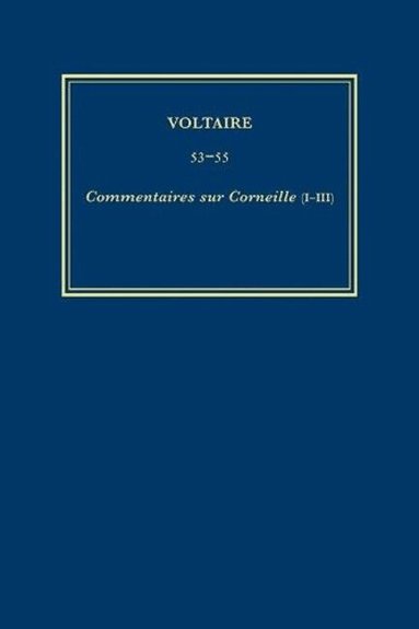 Voltaire, David Williams - Complete Works of Voltaire 53-55, Inbunden