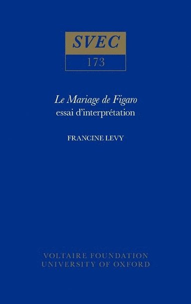 bokomslag Le Mariage de Figaro