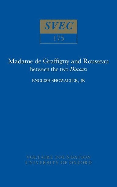 bokomslag Madame de Graffigny and Rousseau