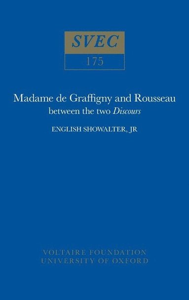 bokomslag Madame de Graffigny and Rousseau