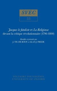 bokomslag Jacques le fataliste et La Religieuse devant la critique revolutionnaire (1796-1800)