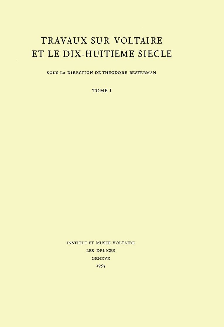 Miscellany/Mélanges, Inbunden
