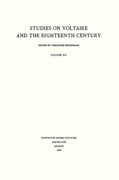 bokomslag Miscellany/Mélanges