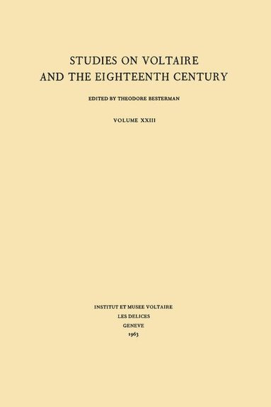 bokomslag Miscellany/Mélanges