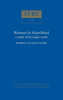 bokomslag Rmond de Saint-Mard