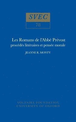 Les Romans De L'abb Prvost 1