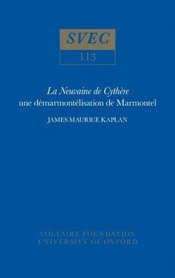 bokomslag La Neuvaine De Cythre