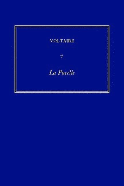 Voltaire, Jeroom Vercruysse - Œuvres complètes de Voltaire (Complete Works of Voltaire) 7, Inbunden