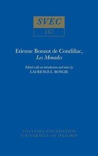 bokomslag Etienne Bonnot de Condillac, 'Les Monades'