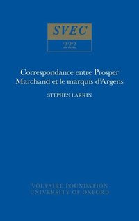 bokomslag Correspondance entre Prosper Marchand et le marquis d'Argens