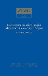 bokomslag Correspondance entre Prosper Marchand et le marquis d'Argens