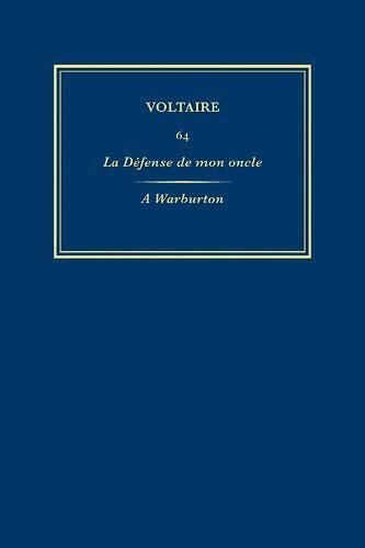 Voltaire, José-Michel Moureaux - Œuvres complètes de Voltaire (Complete Works of Voltaire) 64, Inbunden