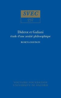 bokomslag Diderot et Galiani