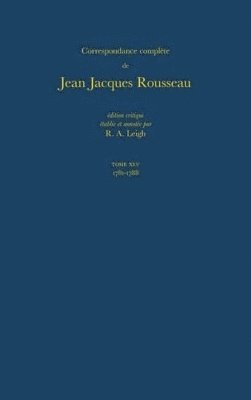 bokomslag Correspondance complte de Rousseau: T.45