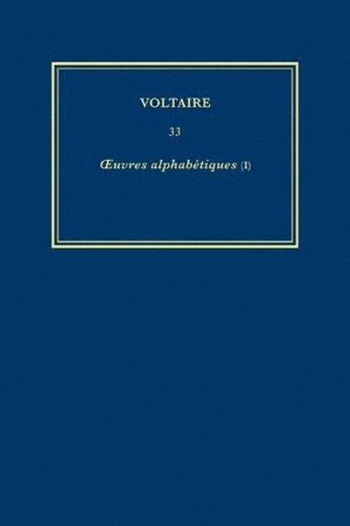 bokomslag Complete Works of Voltaire 33