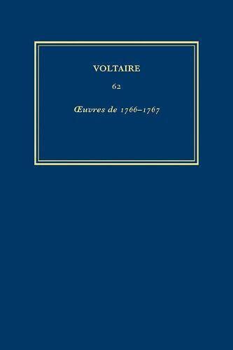 Voltaire, Jacqueline Marchand, Roland Mortier, John Renwick - Œuvres complètes de Voltaire (Complete Works of Voltaire) 62, Inbunden