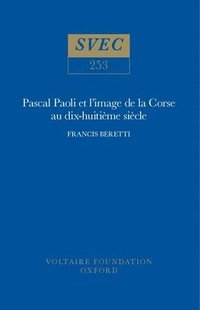 bokomslag Pascal Paoli et l'image de la Corse au dix-huitieme siecle