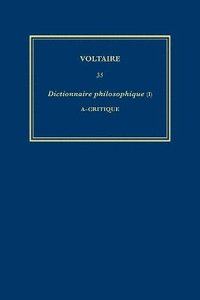 bokomslag uvres compltes de Voltaire (Complete Works of Voltaire) 35