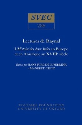 bokomslag Lectures de Raynal