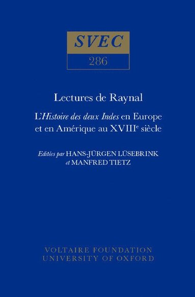 bokomslag Lectures de Raynal