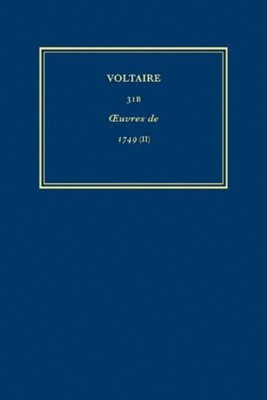 bokomslag Complete Works of Voltaire 31B