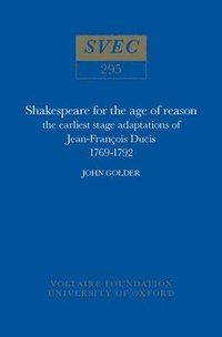 bokomslag Shakespeare for the Age of Reason