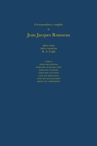 bokomslag Correspondance complte de Rousseau (Complete Correspondence of Rousseau) 51