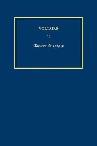 Voltaire, Bertram Schwarzbach, Roland Mortier - Œuvres complètes de Voltaire (Complete Works of Voltaire) 69, Inbunden