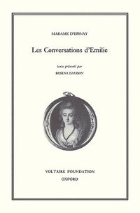 bokomslag Les Conversations d'Emilie: Madame d'Epinay: 1996