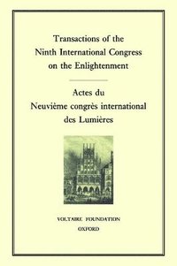 bokomslag Transactions of the Ninth international congress on the Enlightenment