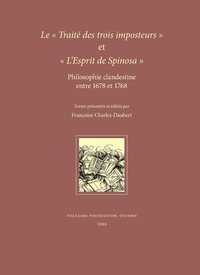 bokomslag Traite des Trois Imposteurs et l'Esprit de Spinoza