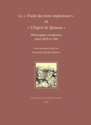 Traite des Trois Imposteurs et l'Esprit de Spinoza 1