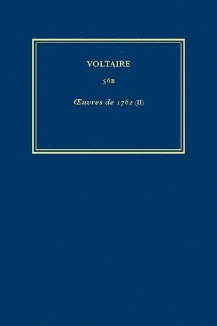 Œuvres complètes de Voltaire (Complete Works of Voltaire) 56B