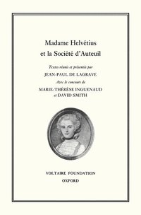 bokomslag Madame Helvétius et la Société d'Auteuil