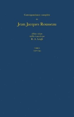 bokomslag Correspondence Complete De Rousseau: 1