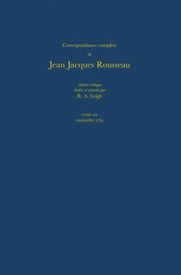 Correspondance complte de Rousseau 20 1