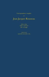 bokomslag Correspondance complte de Rousseau 27