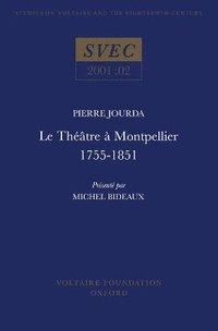 bokomslag Le Thtre  Montpellier 1755-1851