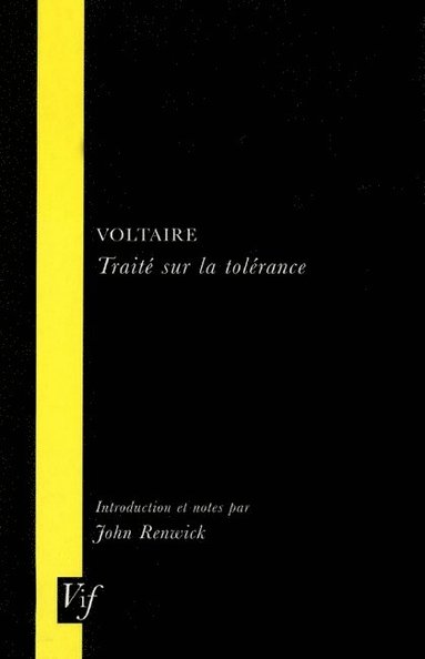 bokomslag Voltaire, Traite Sur La Tolerance